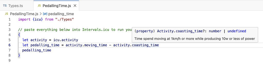 Code completion for Javascript in Intervals.icu - Intervals.icu Forum