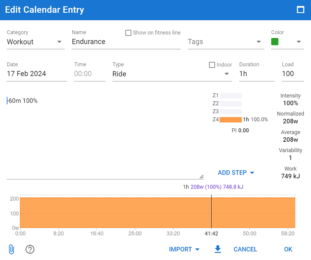 Workout Planner: Training Load Calculation Issue - Bug Reports ...