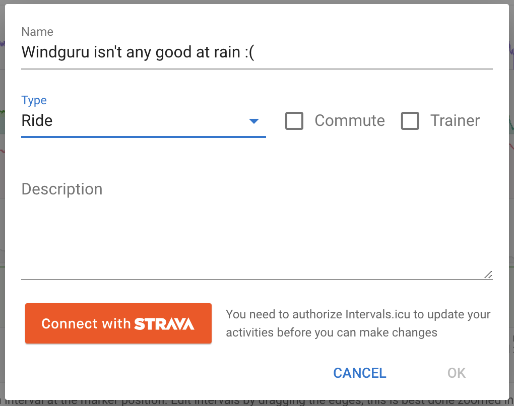 Change Activity Type – Strava Support