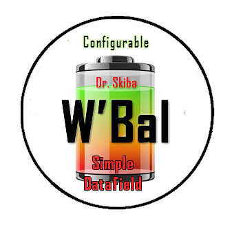 Everything about my W' Bal (W Prime Balance) Connect IQ app –