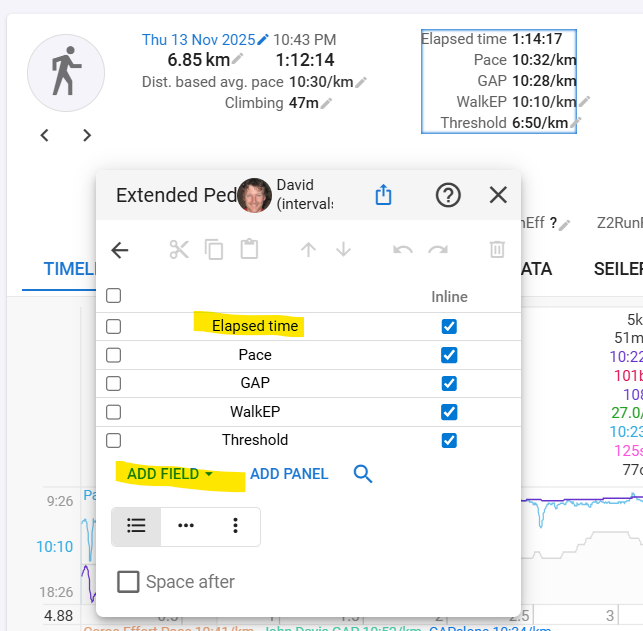 [SOLVED] How to display elapsed time alongside moving time? (Ans ...